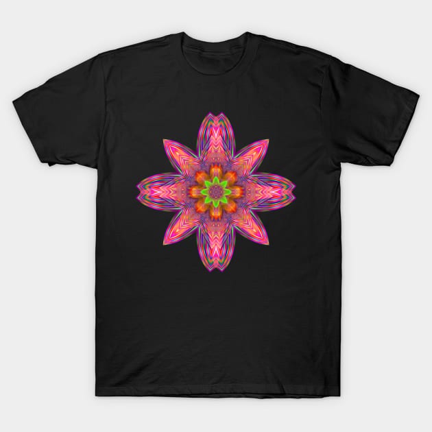 Mandala Magic - Fractal Mandala 7.29.2023 A T-Shirt by Mandala Magic